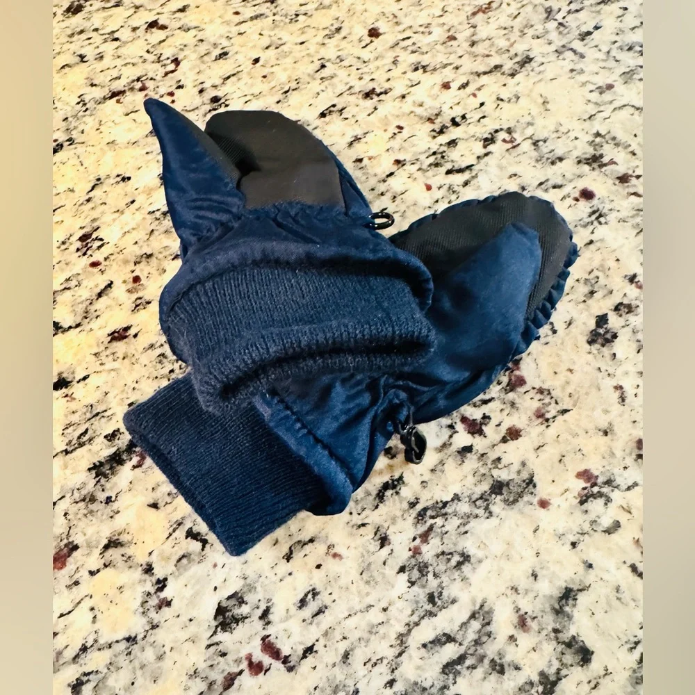 Never Used Wonder Nation Dark Blue Mittens - Kids - Winter - OSFM
